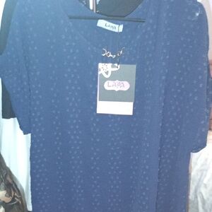 Lapa Blue Textured Dress